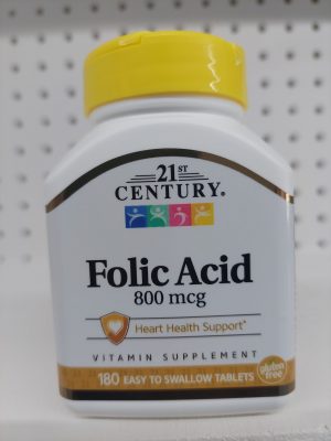 Folic Acid 800 mcg