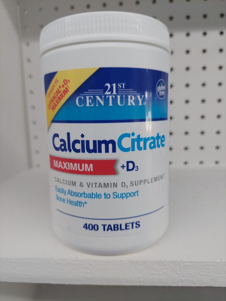 Calcium Citrate + D3 Maximum 400 tablets Simpo Pharmacy USA