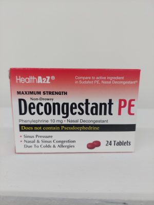 A2Z Non-Drowsy Decongestant PE 10mg