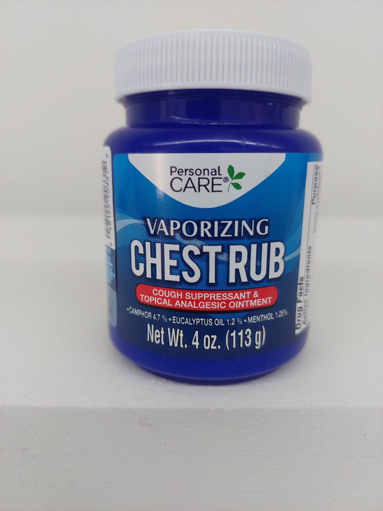 Personal Care Vaporizing Chest Rub Simpo Pharmacy USA